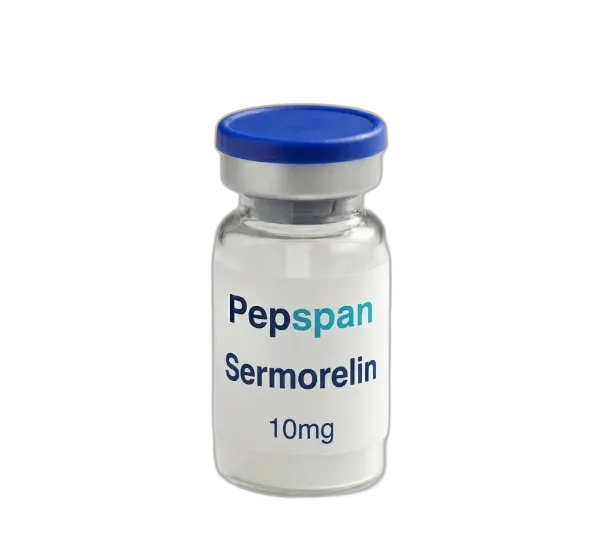 Sermorelin kopen: flacon Sermorelin 10 mg van Pepspan