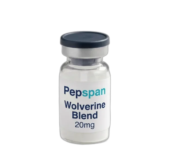 Wolverine Blend kopen: flacon Wolverine Blend (BPC-157 + TB-500) van Pepspan